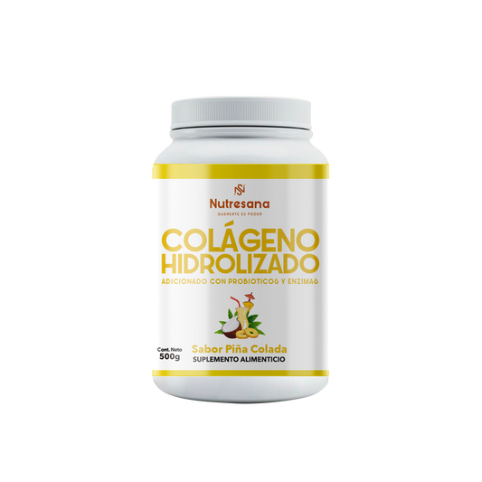 Colageno Hidrolizado + PROBIOTICOS Y ENZIMAS - 500 grs