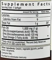 WHP OMEGA 3 EPA + DHA 1000 MG 180 SOFTGELS