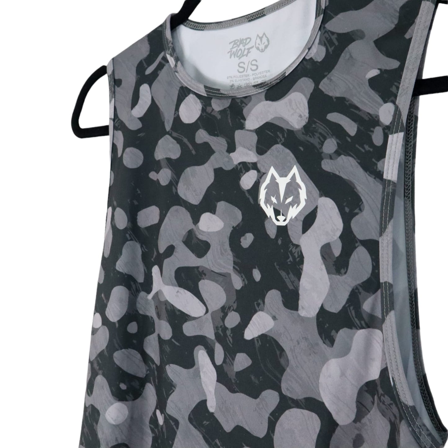 Tank Top Bad wolf - Cammo Gris
