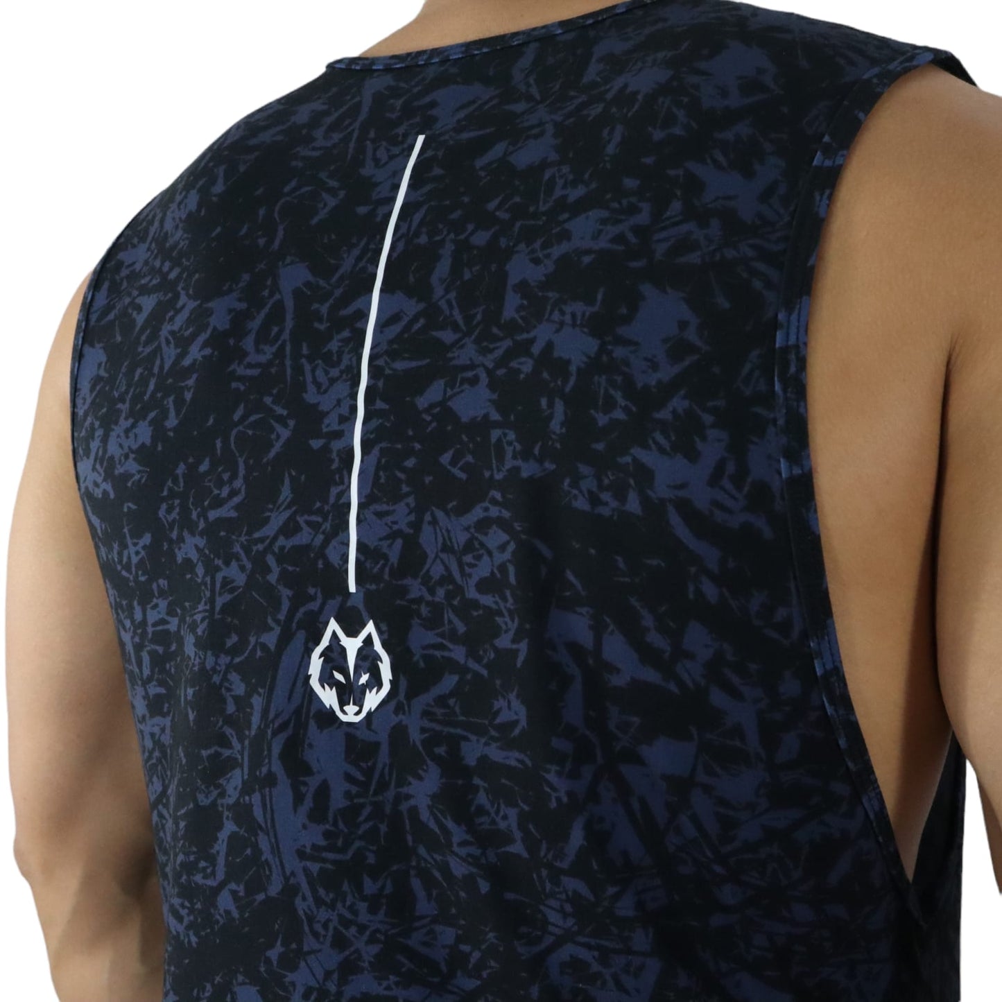 Tank Top Bad wolf - Azul Jaspe