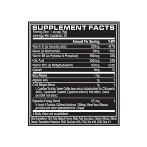 C4 Ripped - 30 servicios