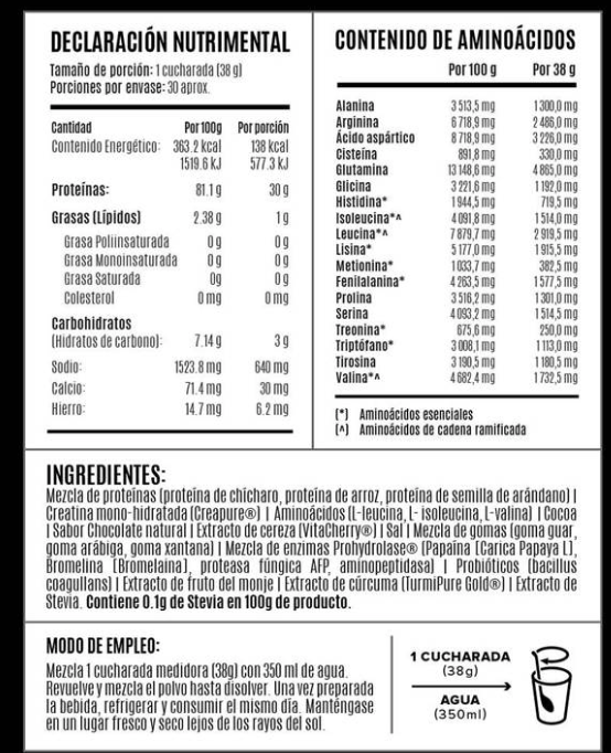 Falcon Performance - Proteína Vegetal Premium 30 servicios