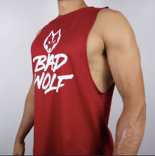 Stringer Abierta Bad Wolf - Rojo