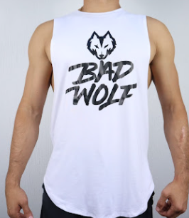 Stringer Abierta Bad Wolf - Blanco