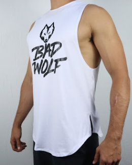 Stringer Abierta Bad Wolf - Blanco
