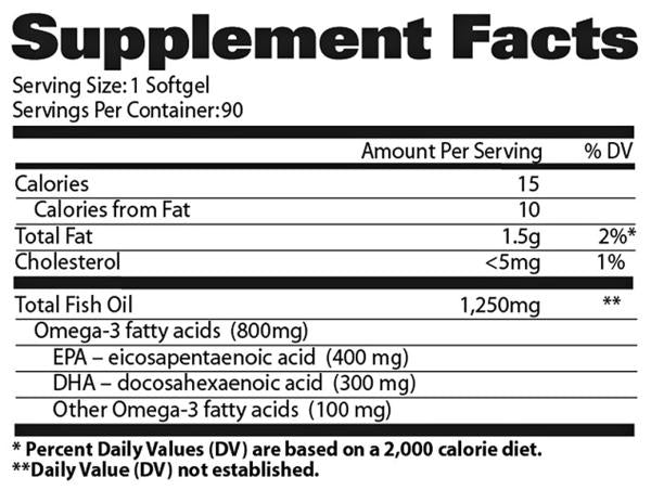 WHP  OMEGA 3 EPA + DHA 90 SOFTGELS/ 1G