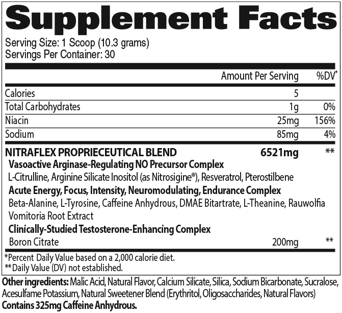 Nitraflex Advanced Formula - 30 servicios