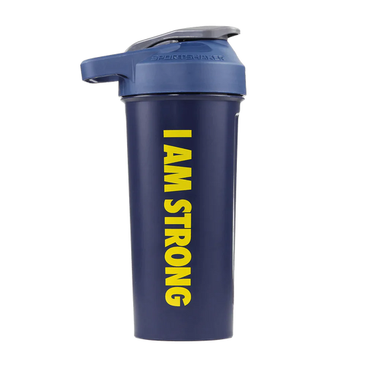 Shaker MHP I AM STRONG - 20 OZ Azul