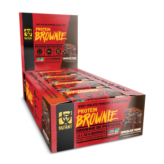 Protein Brownie Mutant - 12 barras