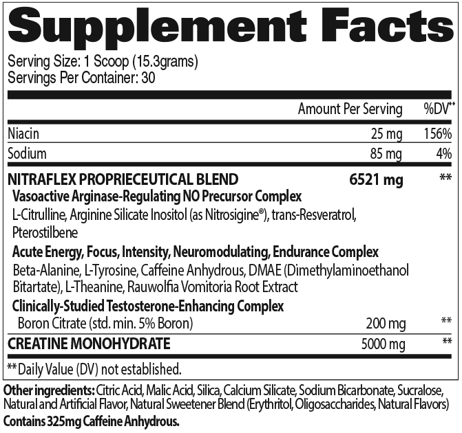 Nitraflex+C - 30 servicios (nueva formula)