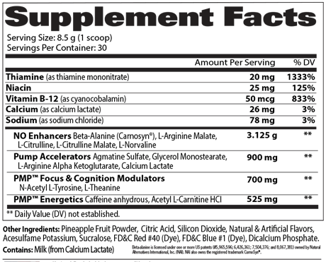 Nitraflex PMP Powder - 30 Servicios