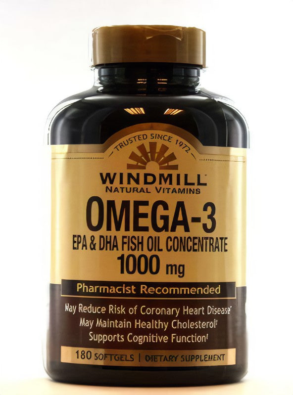 WHP OMEGA 3 EPA + DHA 1000 MG 180 SOFTGELS