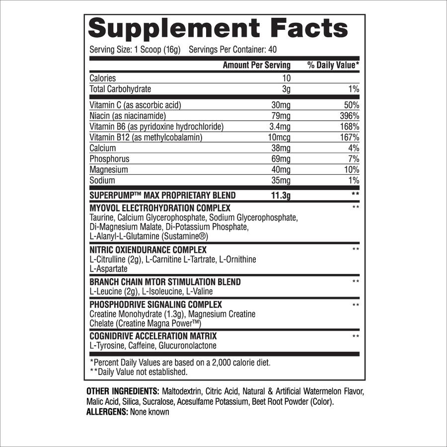 SUPER PUMP MAX - 40 servicios