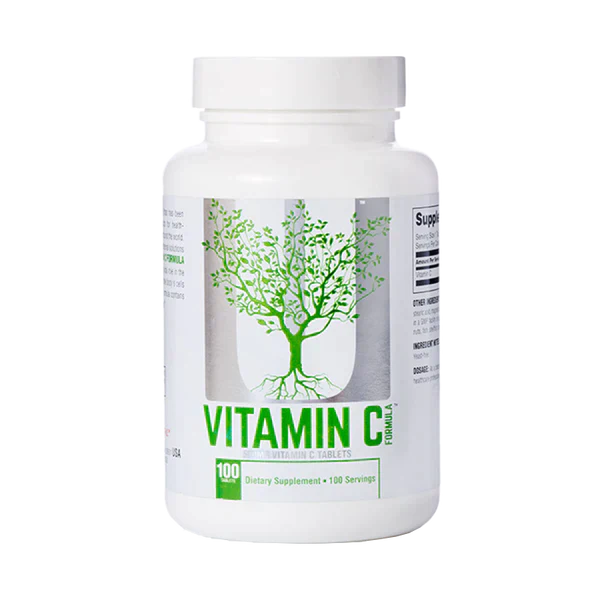 VITAMINA C 1000 MG UNIVERSAL- 100 TABLETAS