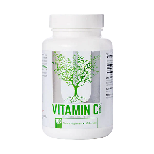 VITAMINA C 1000 MG UNIVERSAL- 100 TABLETAS