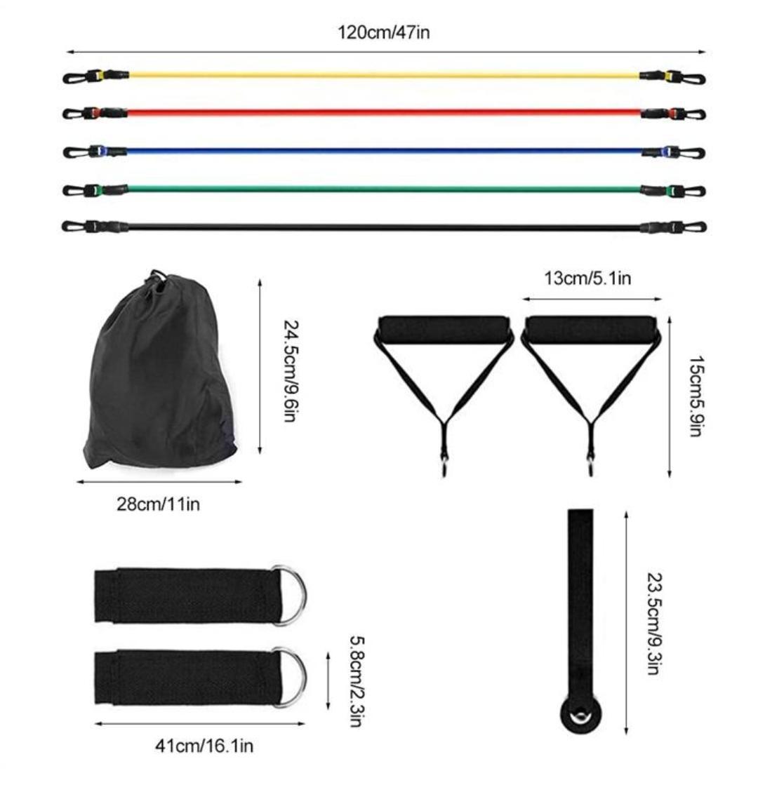 KIT de Ligas de Resistencia - 5 ligas