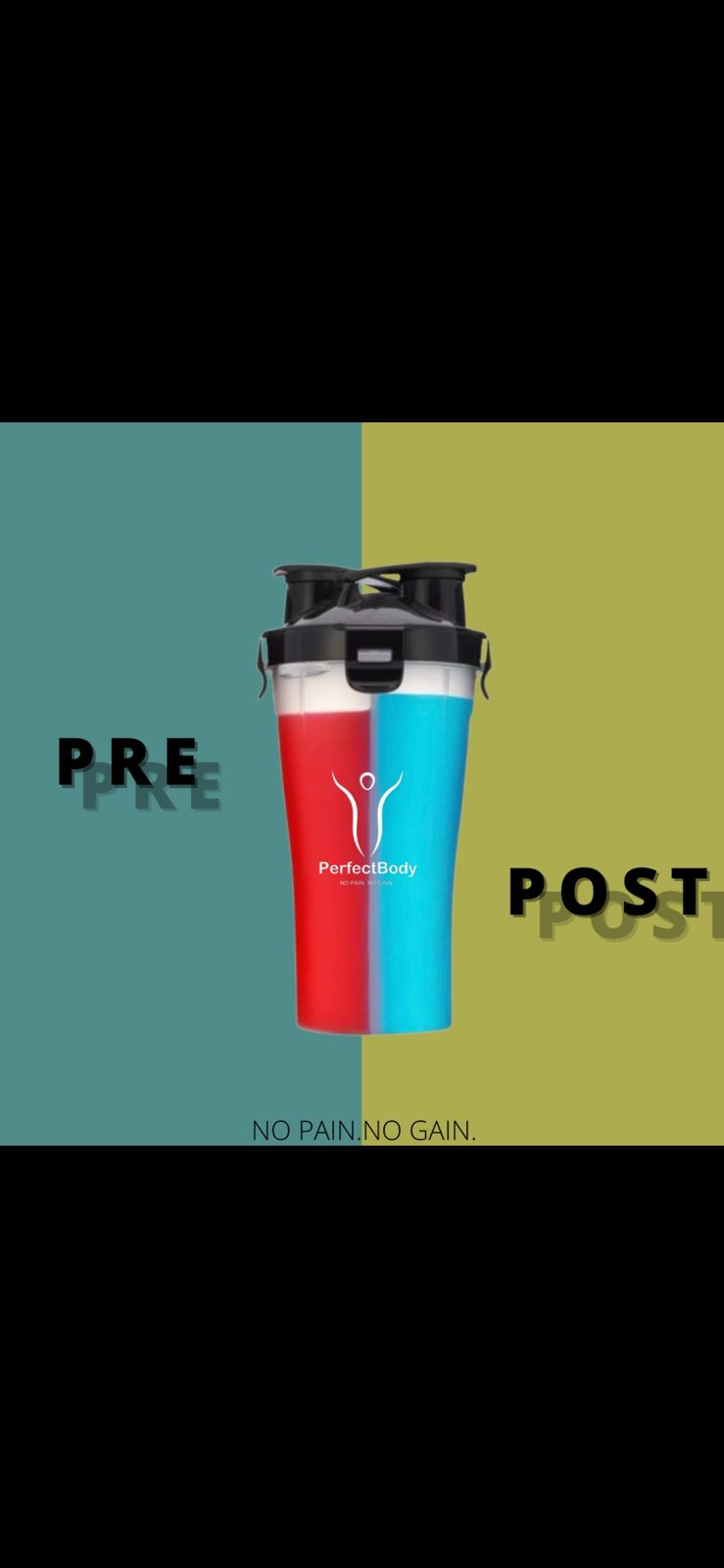 Shaker DUAL - doble compartimiento
