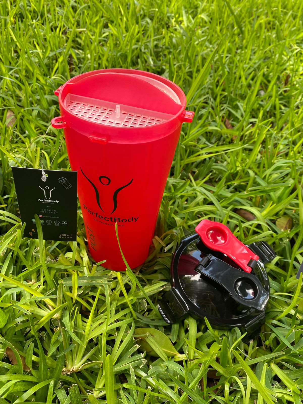 Shaker DUAL - doble compartimiento