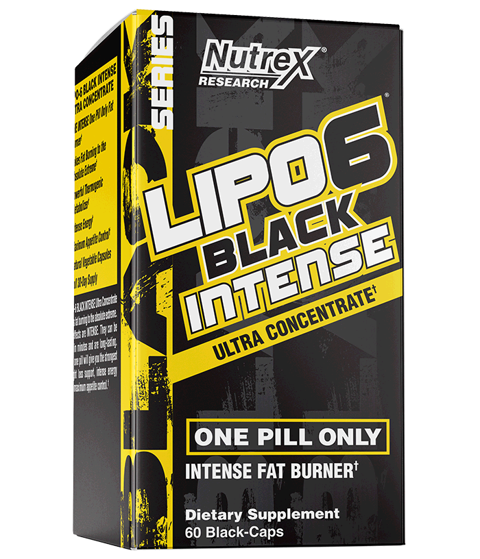 Lipo 6 Black Ultra Concentrado INTENSE - 60 Caps