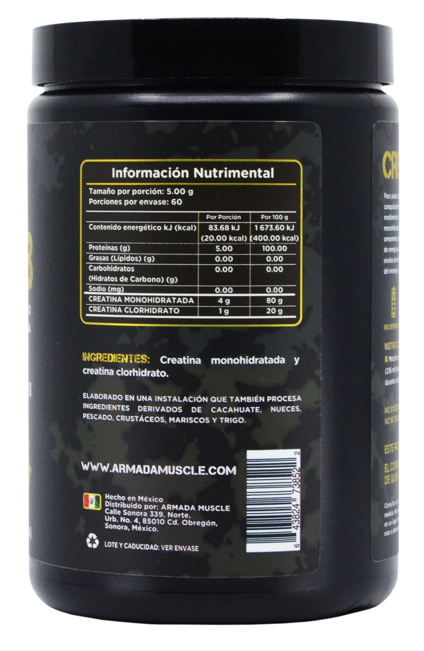 Creabomb Creatina - 60 servicios