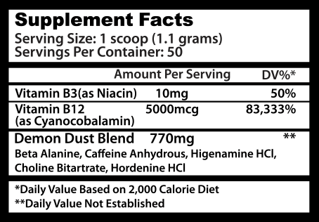 Demon Dust - 50 servings