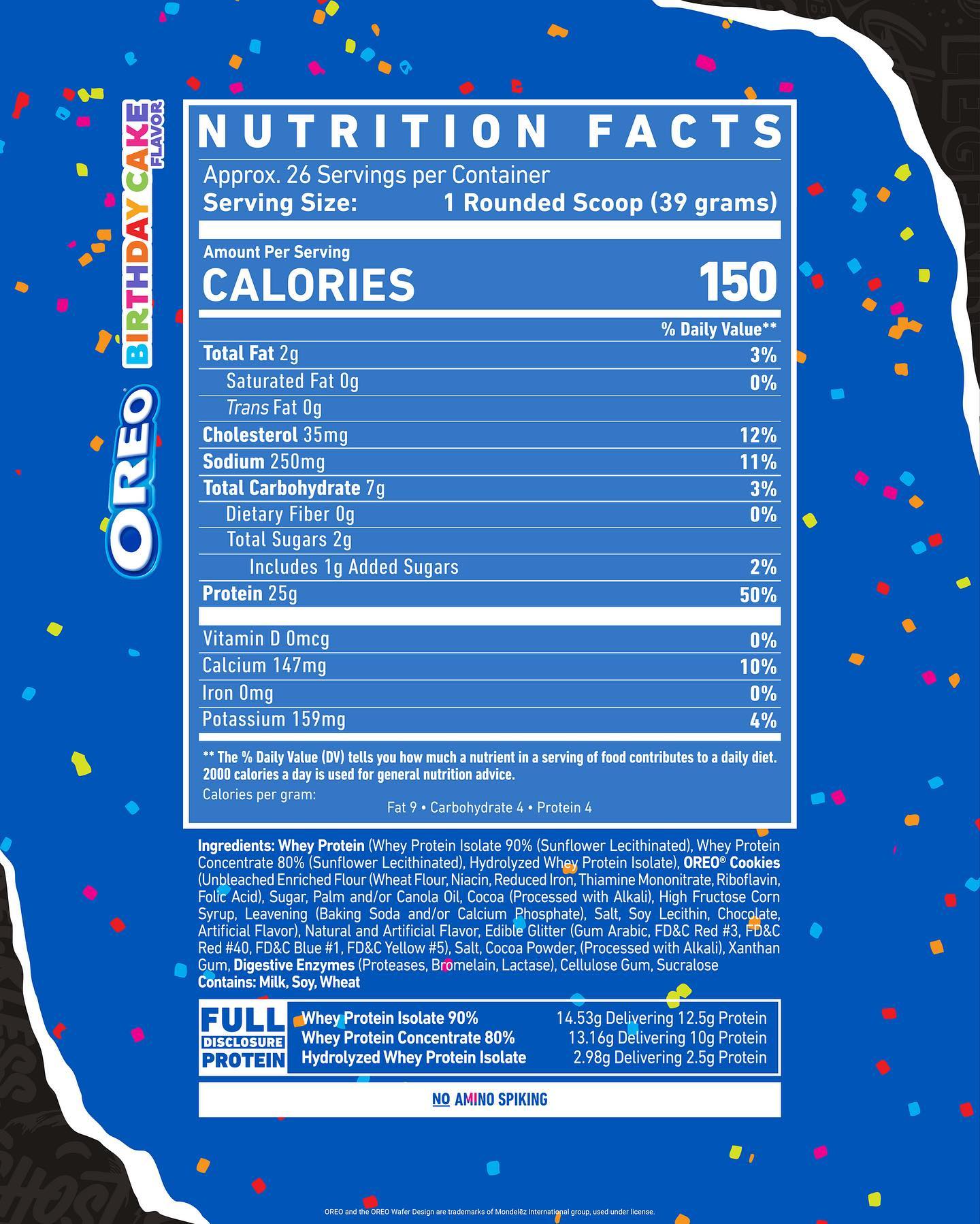 Ghost Whey OREO - 26 servings