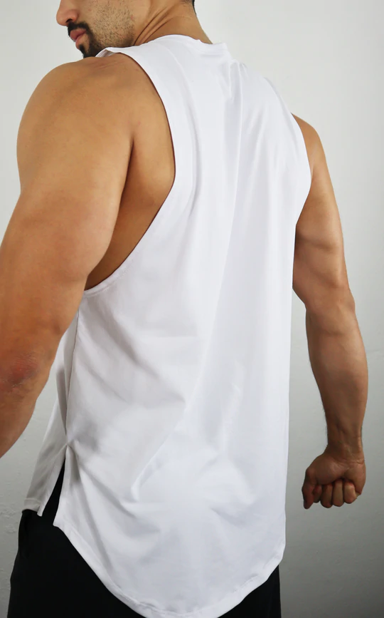Stringer Abierta Bad Wolf - Blanco