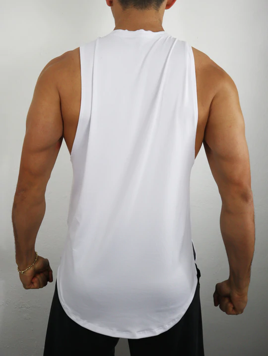 Stringer Abierta Bad Wolf - Blanco
