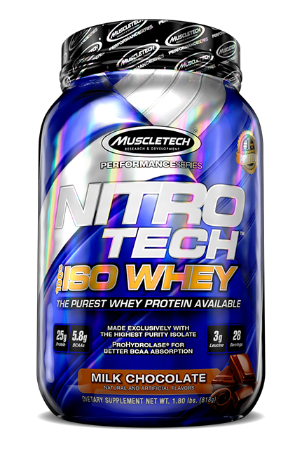Nitro Tech 100% Iso Whey 5 LBS