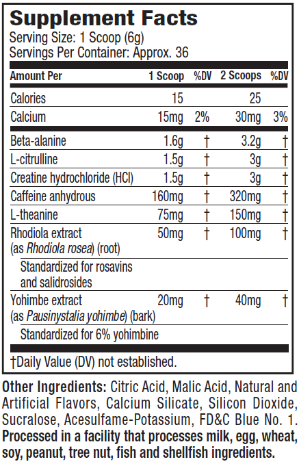 Neurocore Preworkout - 50 servicios