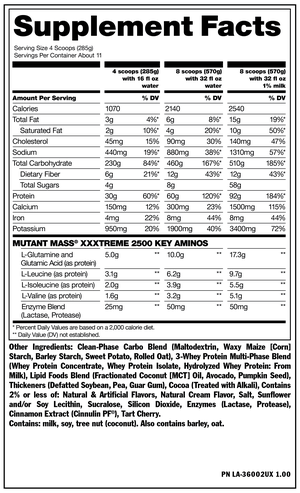 Mass XXXTREME 2500 - 22 LBS