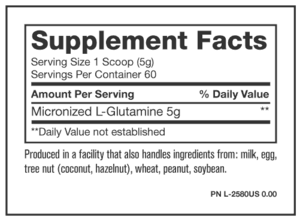 Glutamina Mutant - 60 servicios