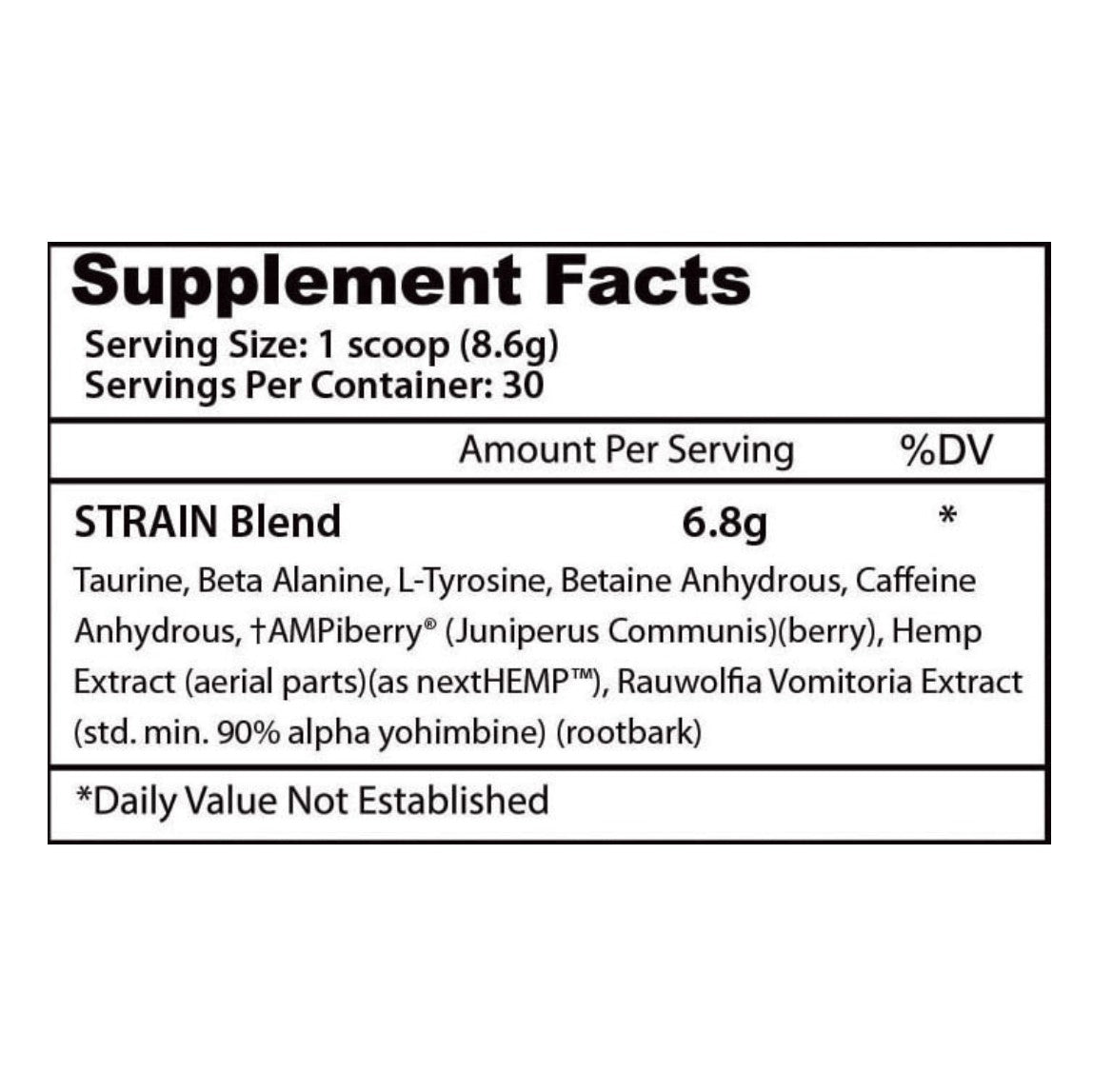 INS STRAIN 30 SERV