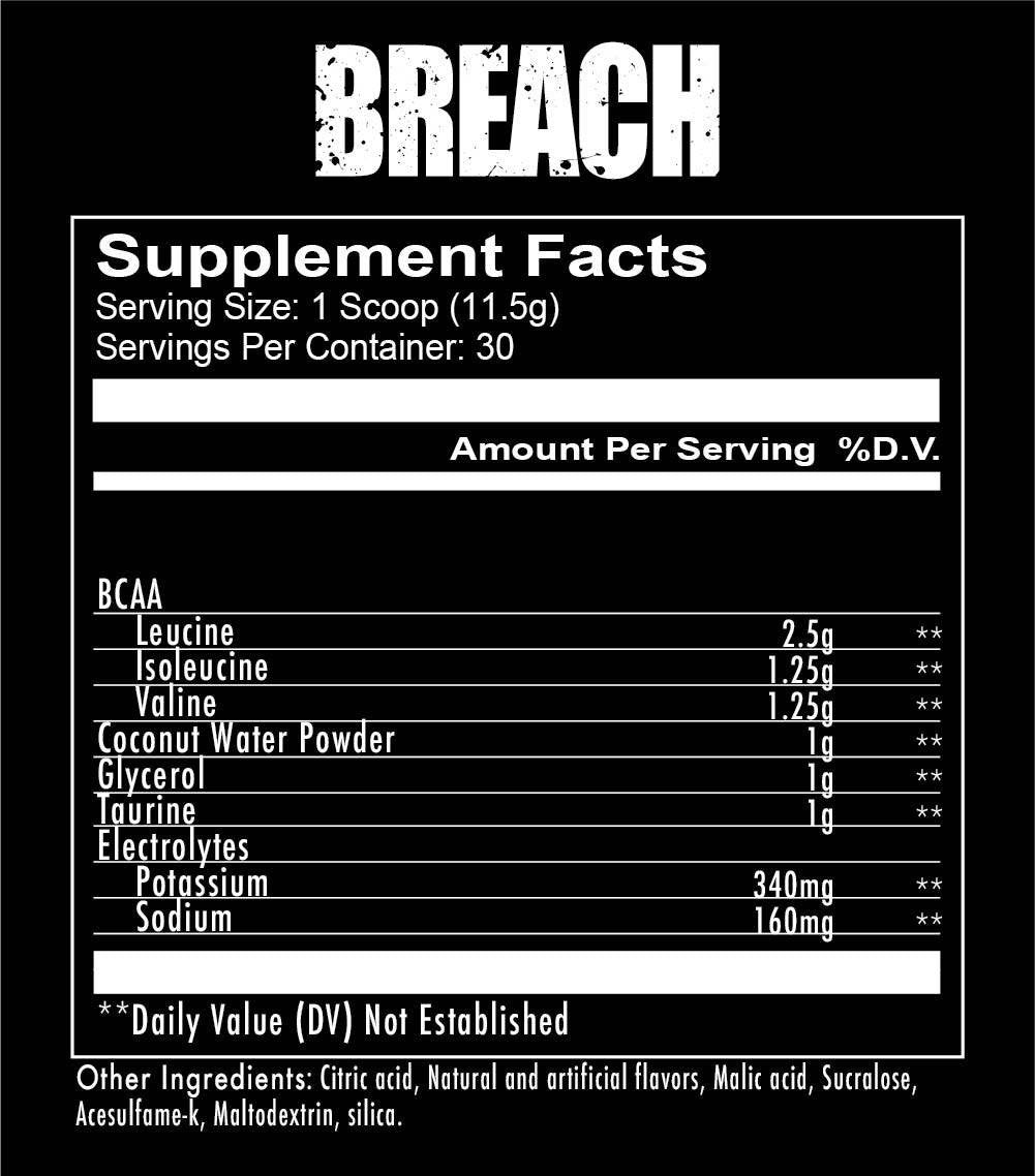 Breach Amino Acids - 30 servicios