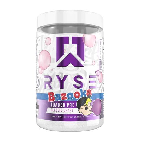 Ryse Loaded Pre Bazooka - Grape 30 servings