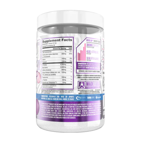 Ryse Loaded Pre Bazooka - Grape 30 servings